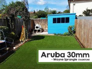 Customer Installed Aruba Artificial Grass