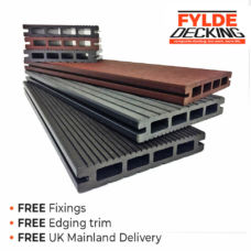 2.9m composite decking