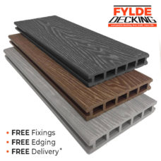 3.6m composite decking