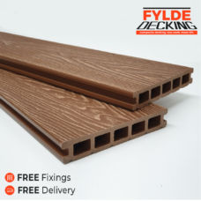 3.6m brown composite decking