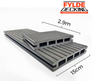 2.9, Composite Decking Stone Grey