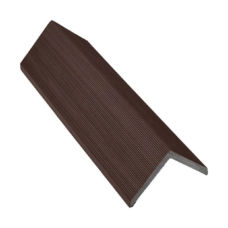 Red brown cladding trims