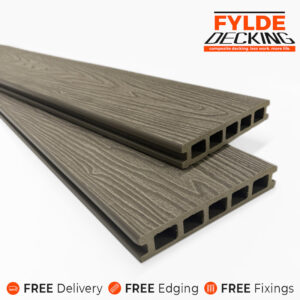 sandstone composite decking