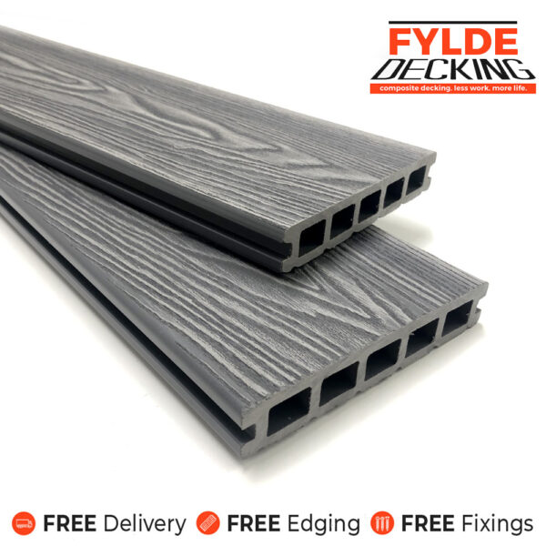 pebble composite decking