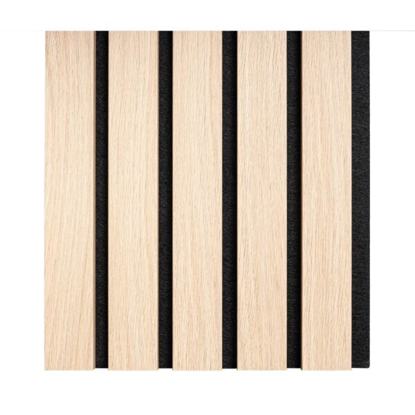 light oak acoustic panelling 1