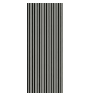 grey thin acoustic panelling