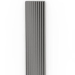 grey wide acoustic panelling