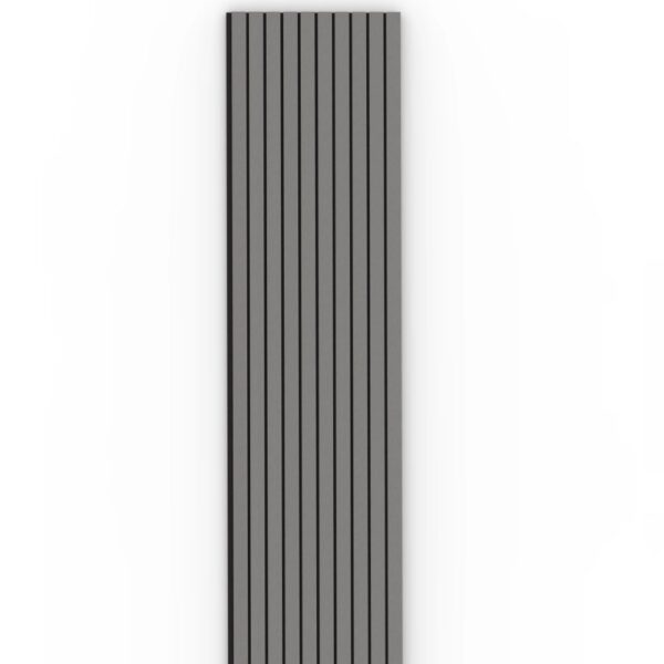 grey wide acoustic panelling
