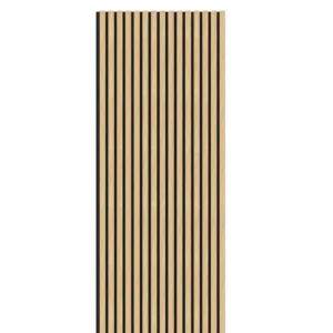 oak thin acoustic panelling