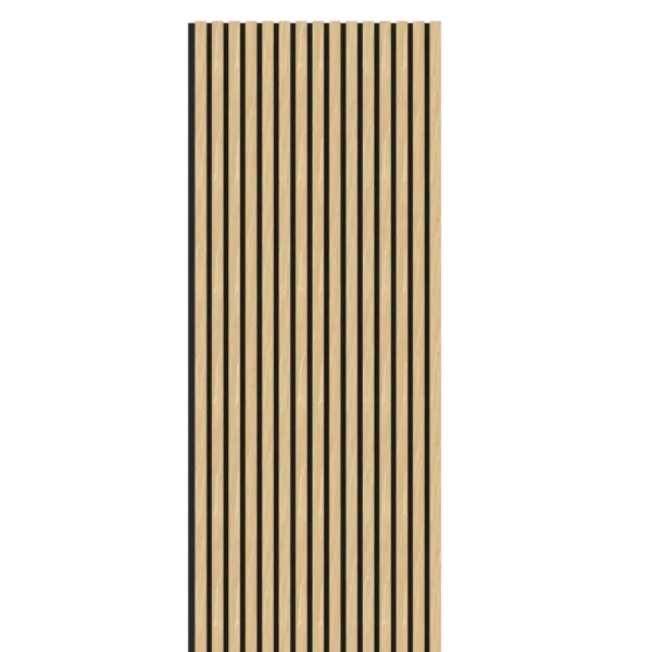 oak thin acoustic panelling