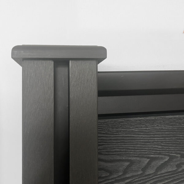 composite fencing slatted post