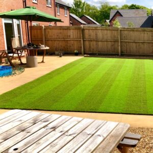 soft stripe artificial grass 1