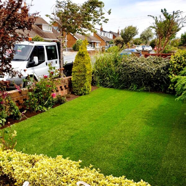 soft stripe artificial grass 3