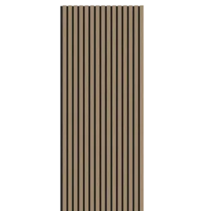 smoked oak thin acoustic panelling 2