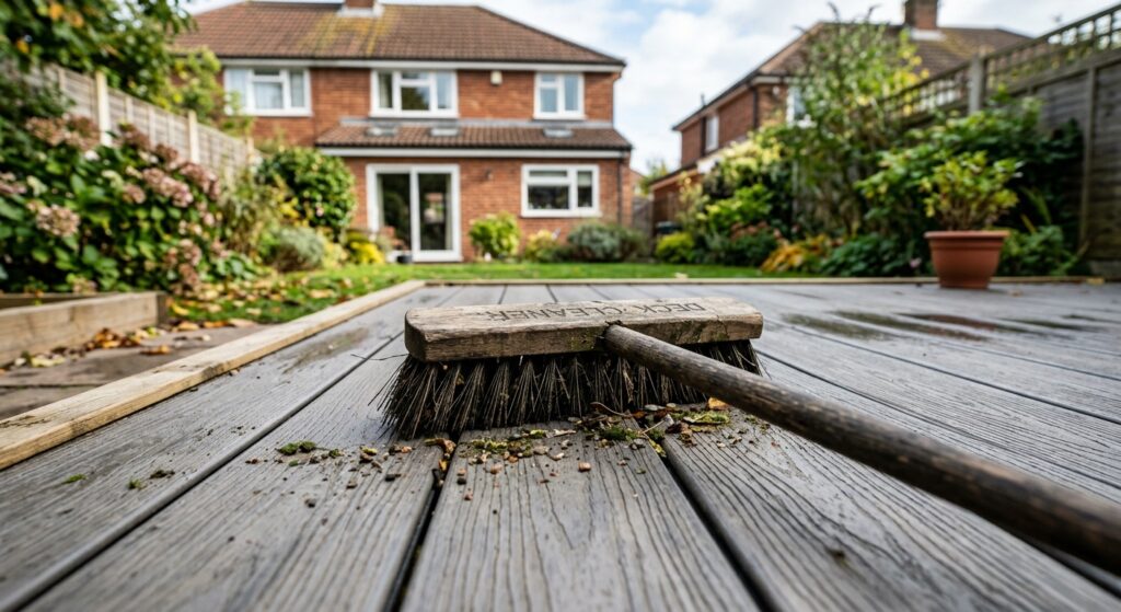 decking clean blog image fylde grass